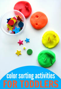 Color Sorting Activities for Toddlers | Confidence Meets Parenting