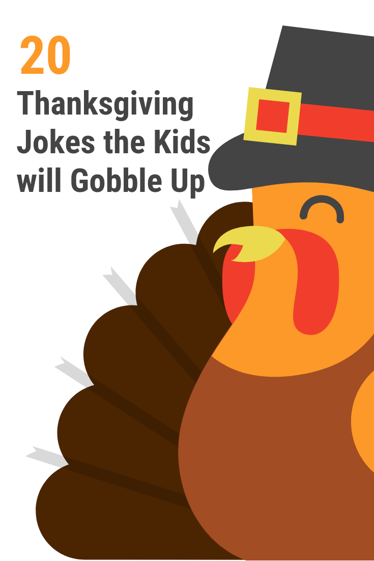 Thanksgiving jokes for kids that everyone in the family will gobble up. 20 printable Thanksgiving and turkey jokes perfect for a day of togetherness.