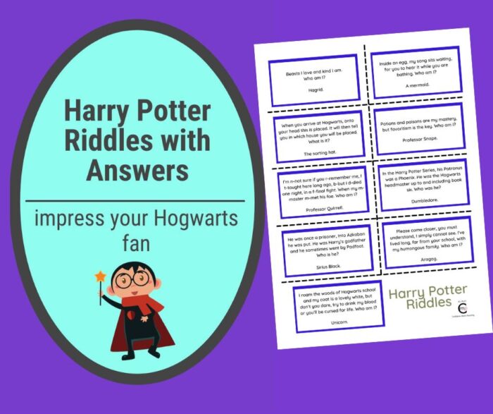 Riddles In Harry Potter
