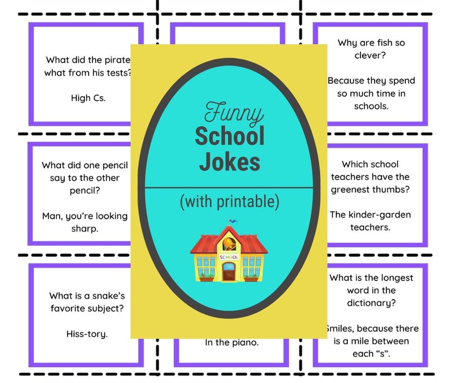 83 Funny School-Appropriate Jokes (with Printable)